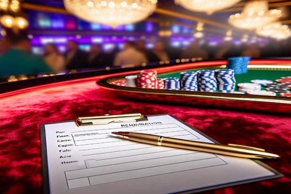 Регистрация в казино